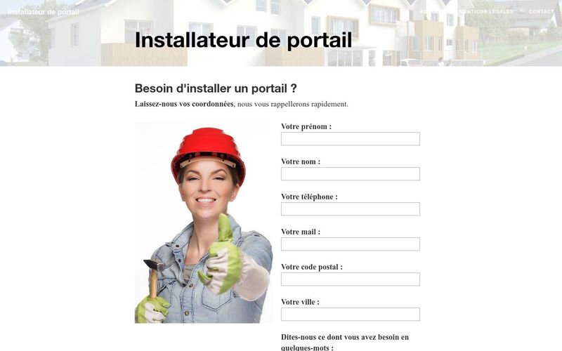 Installateur de portail